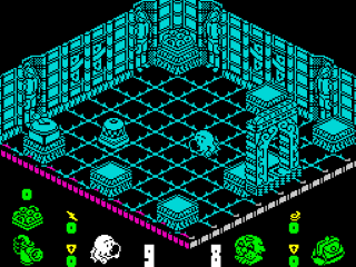 Head Over Heels screenshot 3 for ZX Spectrum